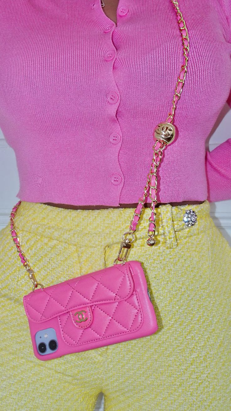 Pink fashion details representing personal style and standards